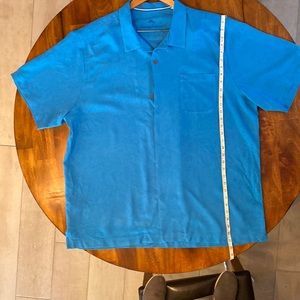 Tommy Bahama silk button down Hawaiian style shirt-Men’s XXL